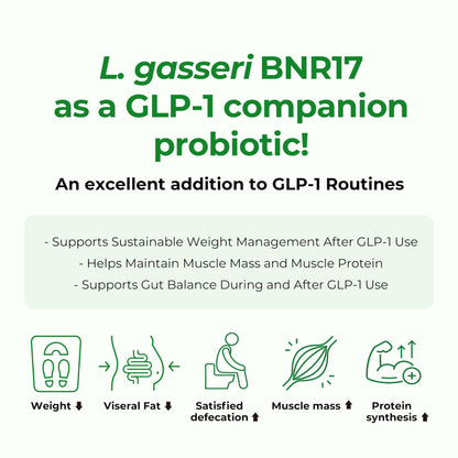 AceBiome BNRThin S30 Probiotic – Lactobacillus gasseri BNR17, 10B CFU, 30 Caps