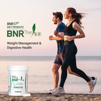 AceBiome BNRThin S30 Probiotic – Lactobacillus gasseri BNR17, 10B CFU, 30 Caps