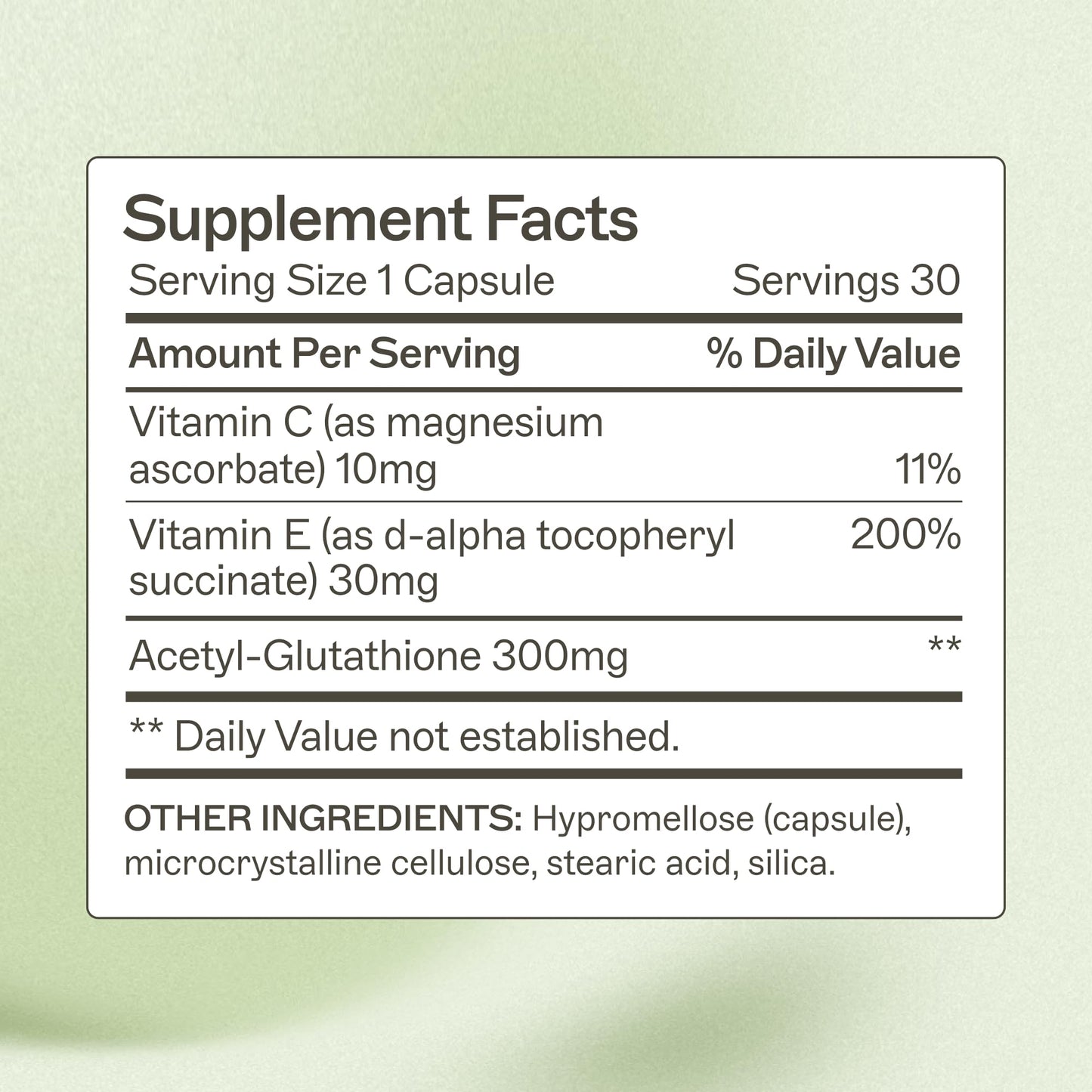 Amy Myers MD Glutathione Supplement | Healthy Cellular Absorption, Detox & Immune Support | Gluten-Free & Non-Dairy | 30 Capsules