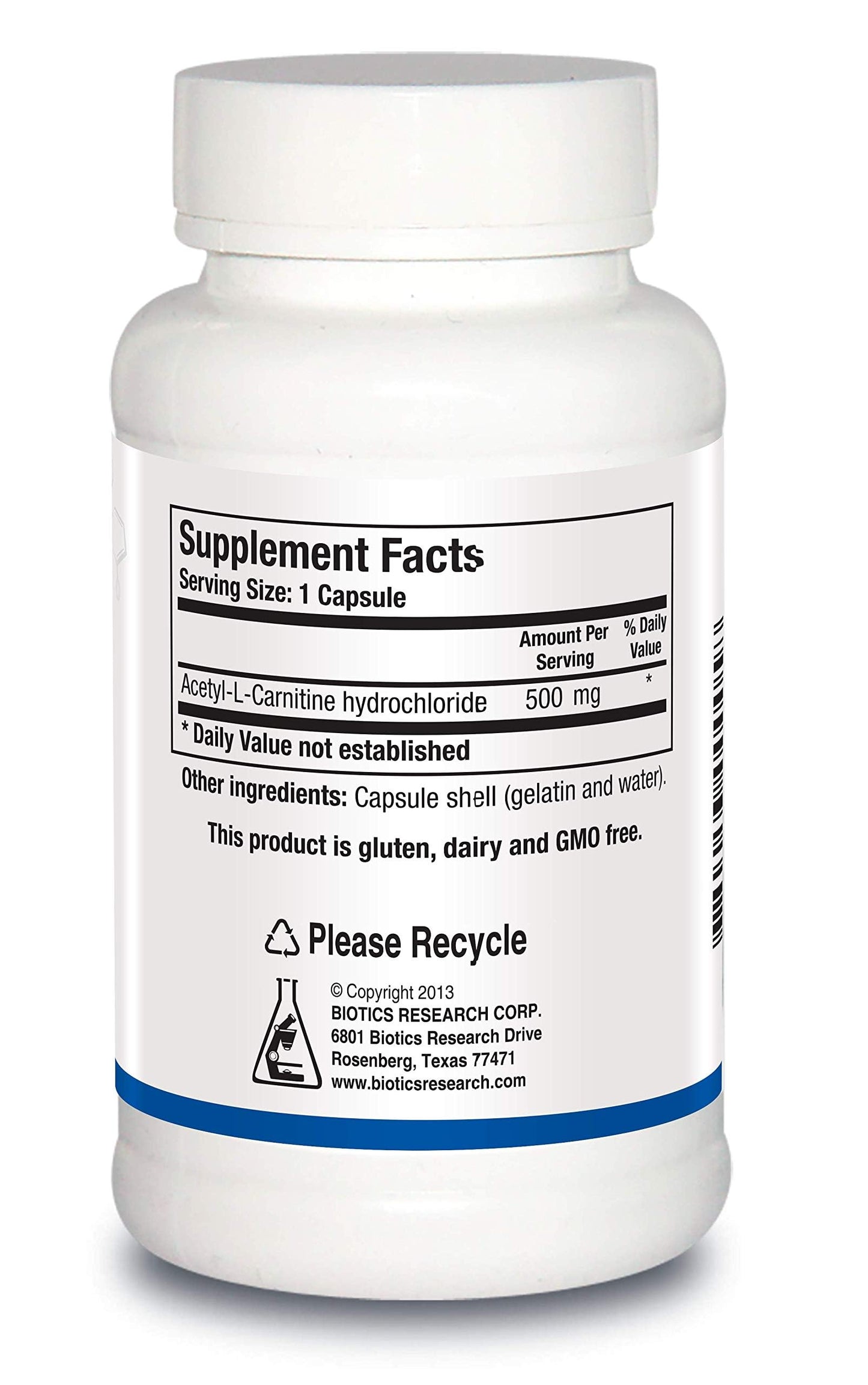 Biotics Research Acetyl L-Carnitine 90 Caps – Athletic Energy, Brain Health