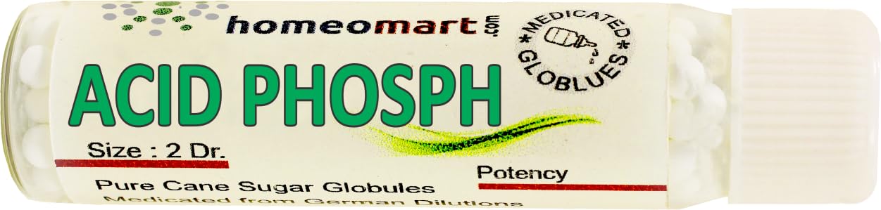 Acidum Phosphoricum Homeopathy Pellets 200C Potency – Pack of 2 | HomeoMart