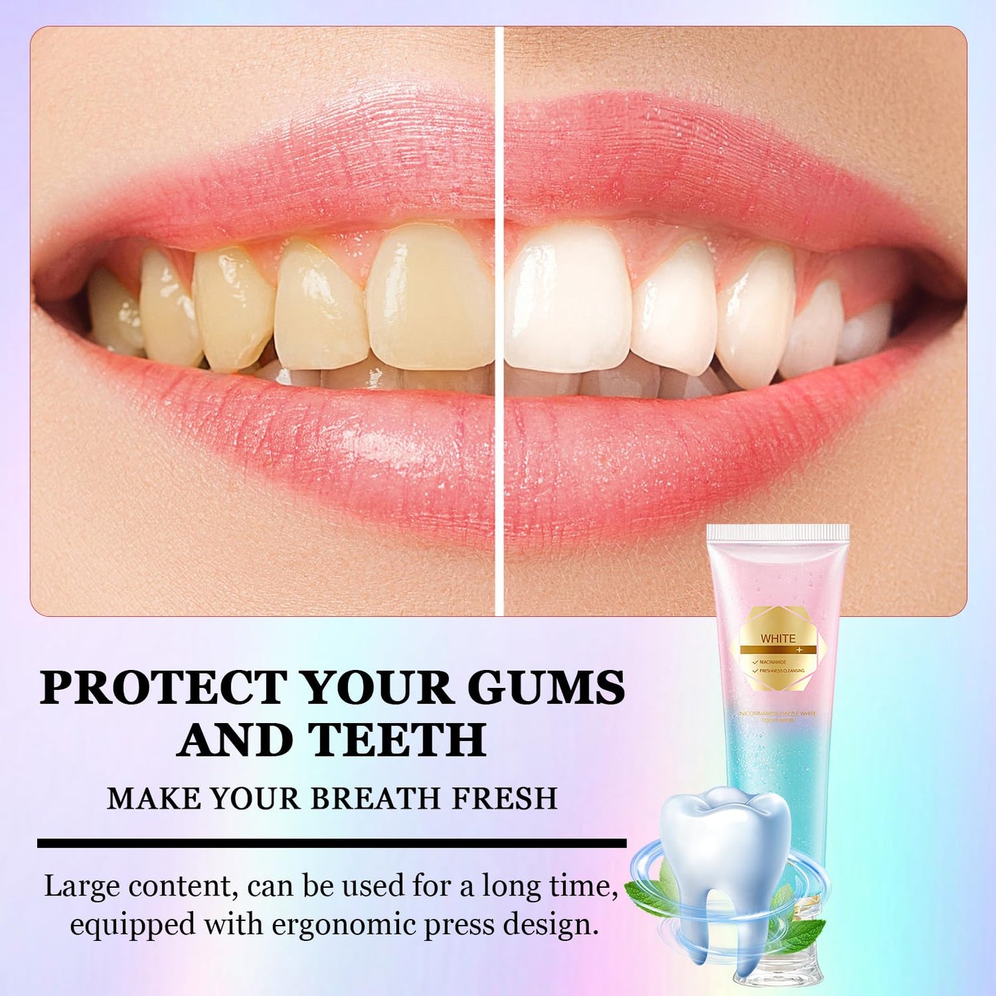 Acssart Niacinamide Whitening Toothpaste – 2 Pack