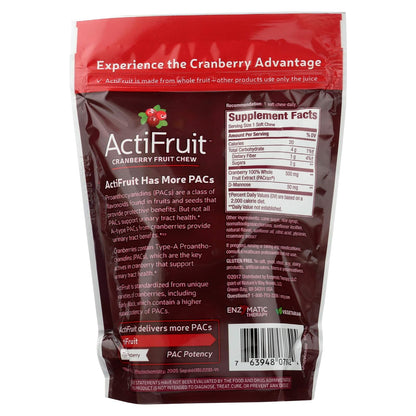 Enzymatic Therapy ActiFruit™ 20 Soft Chews Multi-Pack – Cranberry UTI Support