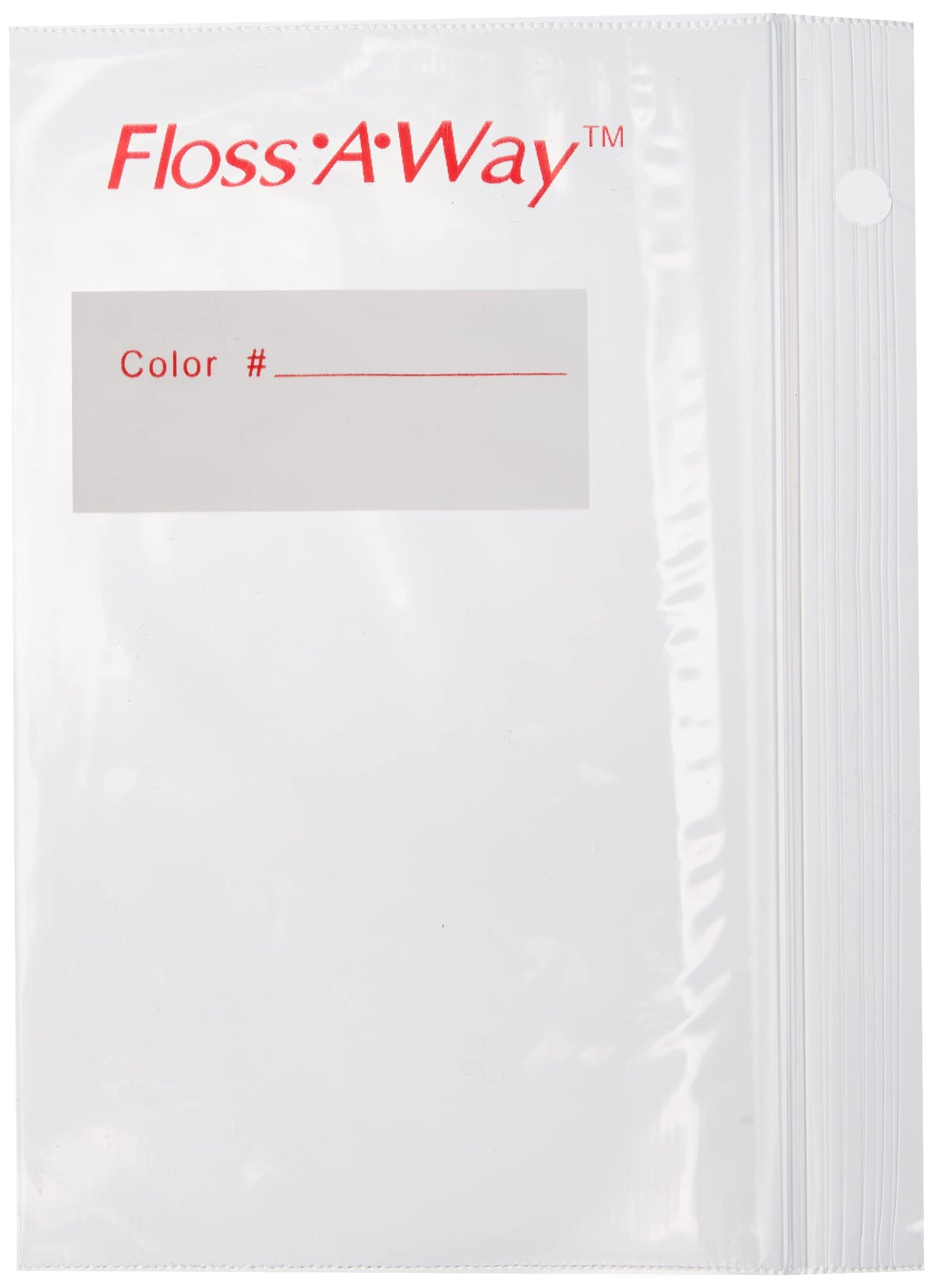 ACTION BAG FL100 Floss-A-Way Organizer - 3"X5" - 100/PKG