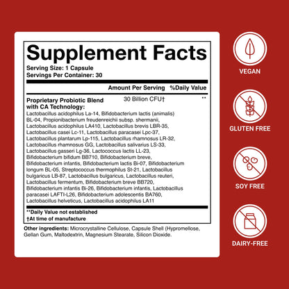 ActivatedYou Advanced Restorative Probiotic – 30 Strain Digestive & Immune Support
