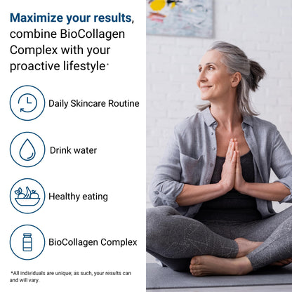 ActivatedYou BioCollagen Complex — Plant-Based Collagen for Skin, Hair & Joints | 2 Daily Capsules