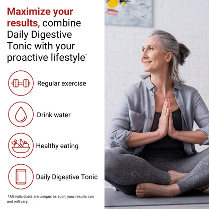 ACTIVATEDYOU Daily Digestive Tonic Kombucha – Berry Lemonade, Prebiotic Fiber, Probiotics, Postbiotics, 30 Servings