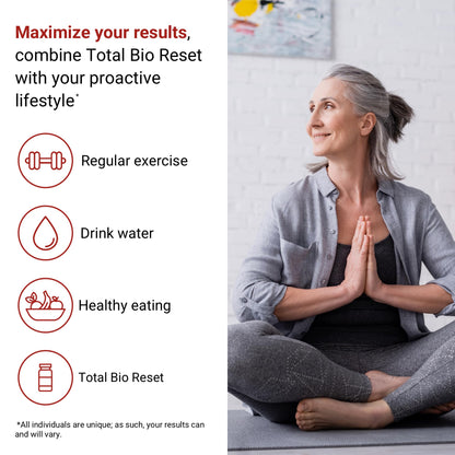 ACTIVATEDYOU Total Bio Reset Detox – Cleansing Digestive System, Radiant Skin & Sustained Energy (60 Capsules)