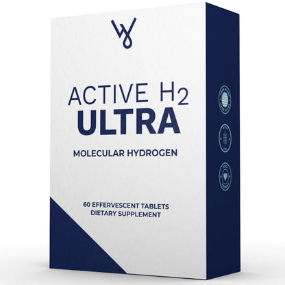 Active H2 Ultra Hydrogen Water Tablet – Hydration, Antioxidant Support, and Potential Immune Benefits (1 Bottle, 60 Tablets)