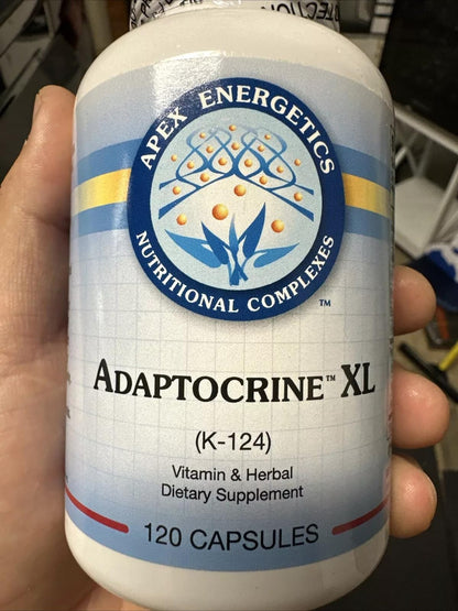 Apex Energetics Adapto-Crine XL (K-124) - 120 Capsules | Antioxidant Support