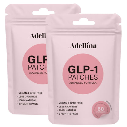 Adellina GLP-1 Patches 120 Count – 4 Months Pack (2 Bottles)