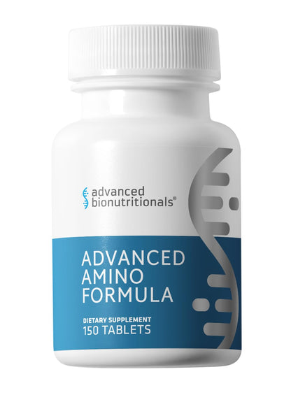 Advanced Bionutritionals Advanced Amino Formula Tablets – 8 Essential Amino Acids, Vegan & Non-GMO