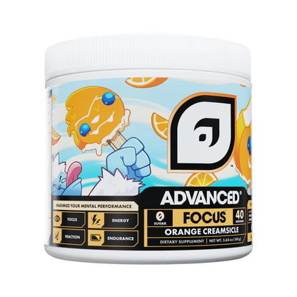 Advanced Focus - Orange Creamsicle | Esports Cognitive Support