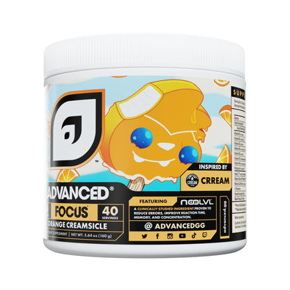 Advanced Focus - Orange Creamsicle | Esports Cognitive Support