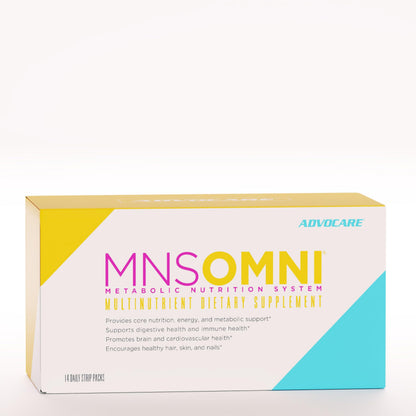 AdvoCare MNS Omni - Premium Supplement for Immunity & Heart Health | 14 Daily Strips