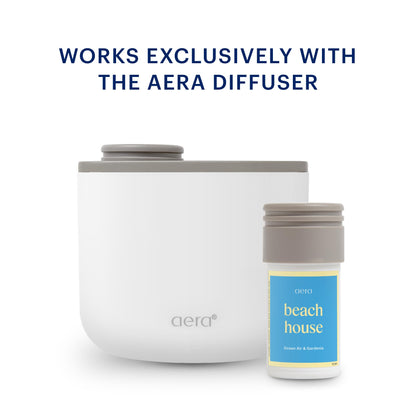 Aera Mini Beach House: Ocean Air & Gardenia Essential Oil Refill