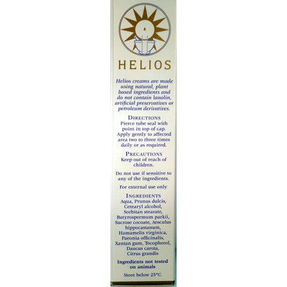 Helios Aesculus, Hamamelis & Paeonia Cream – Gentle hemorrhoid comfort & leg support