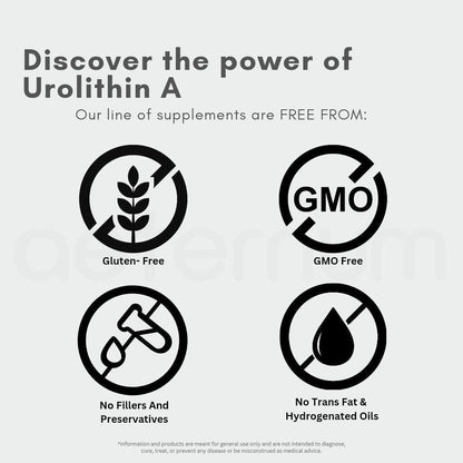 Aeternum UA Urolithin A Powder 100g | Pure Urolithin A
