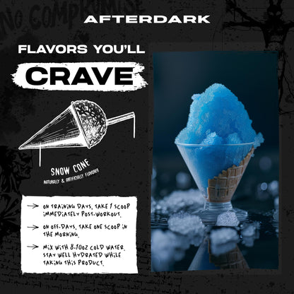 AfterDark Creation Creatine Monohydrate – 10000mg Matrix, Snow Cone