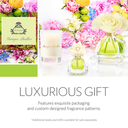 AGRARIA AirEssence Flower & Reed Diffuser Set – Handmade Sola Flower Home Fragrance Gift