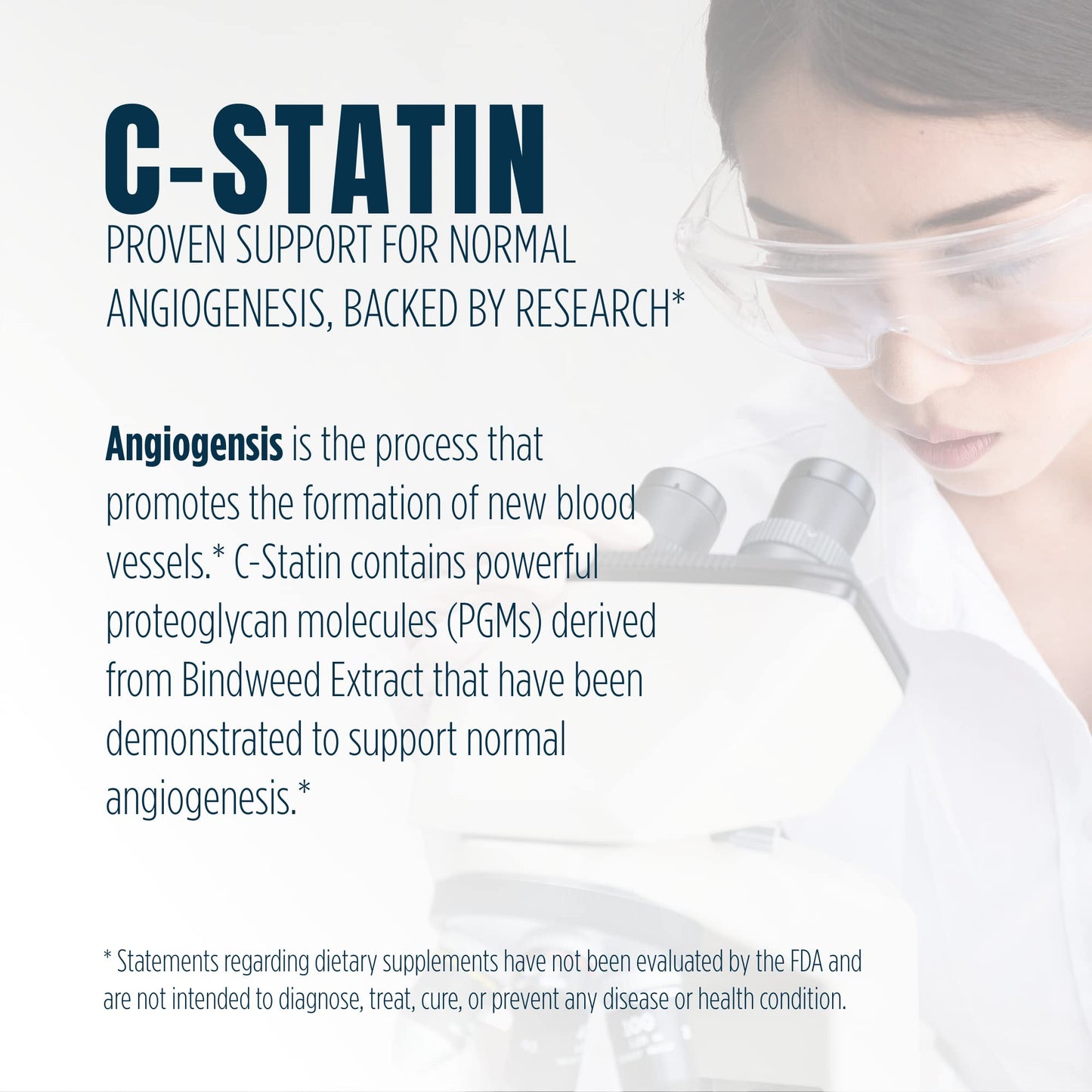 Aidan C-Statin: Support for Normal Angiogenesis (Proprietary Bindweed Extract, 120 Capsules)