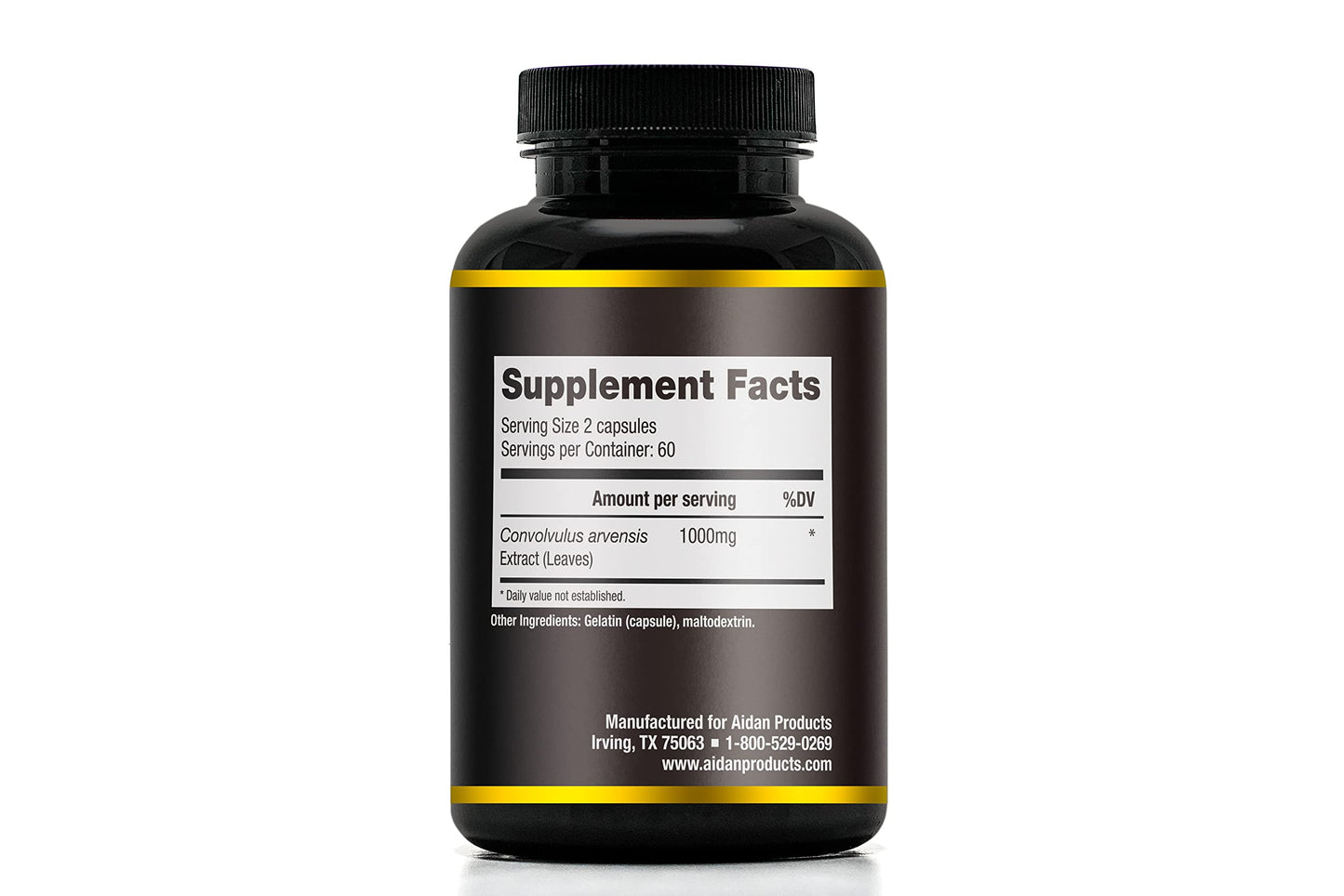 Aidan C-Statin: Support for Normal Angiogenesis (Proprietary Bindweed Extract, 120 Capsules)
