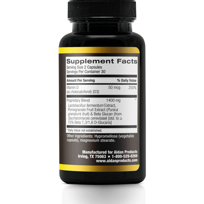 Aidan Stem-Kine Stem Cell Supplements | Clinically Proven, 60 Capsules