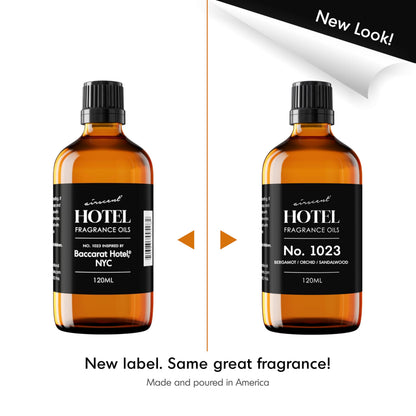 AirScent Hotel Diffuser Oil No.1023 – Love Affair Fragrance Inspired by The Baccarat Hotel Scent (500 mL)