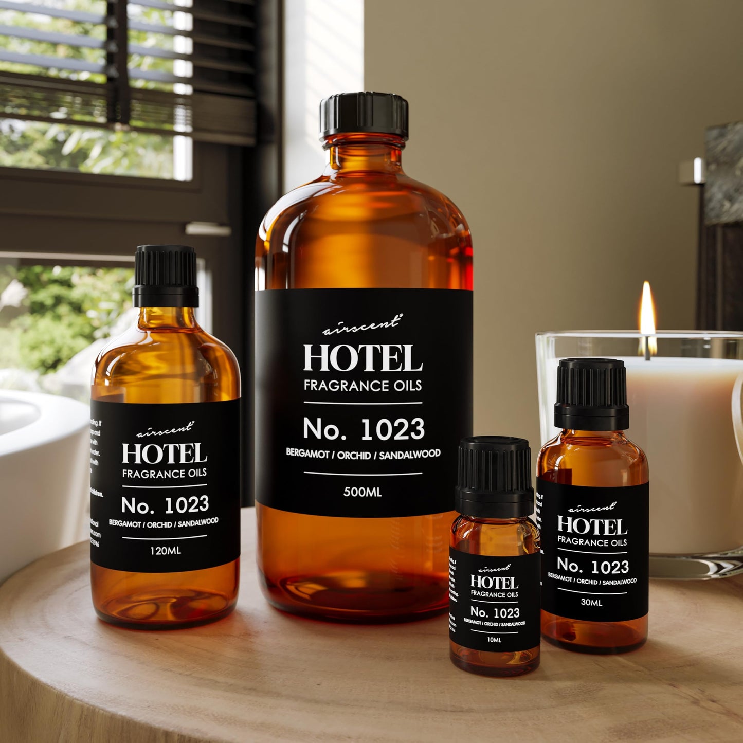 AirScent Hotel Diffuser Oil No.1023 – Love Affair Fragrance Inspired by The Baccarat Hotel Scent (500 mL)