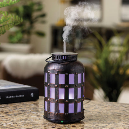 Airome Tavern Medium 100 mL Essential Oil Diffuser | Ultrasonic Diffuser with 8 LED Lights
