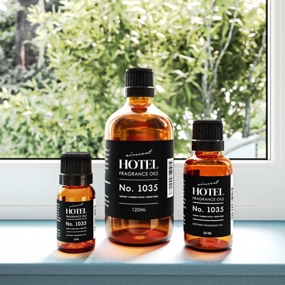 AirScent Hotel Diffuser Oil No. 1035 – Cade 26 Inspired by Gramercy Park | 120 mL Glass Bottle with Dropper