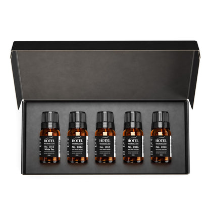 AirScent Hotel Diffuser Oil Gift Set – 5-Star Hotel Scents (10 mL)