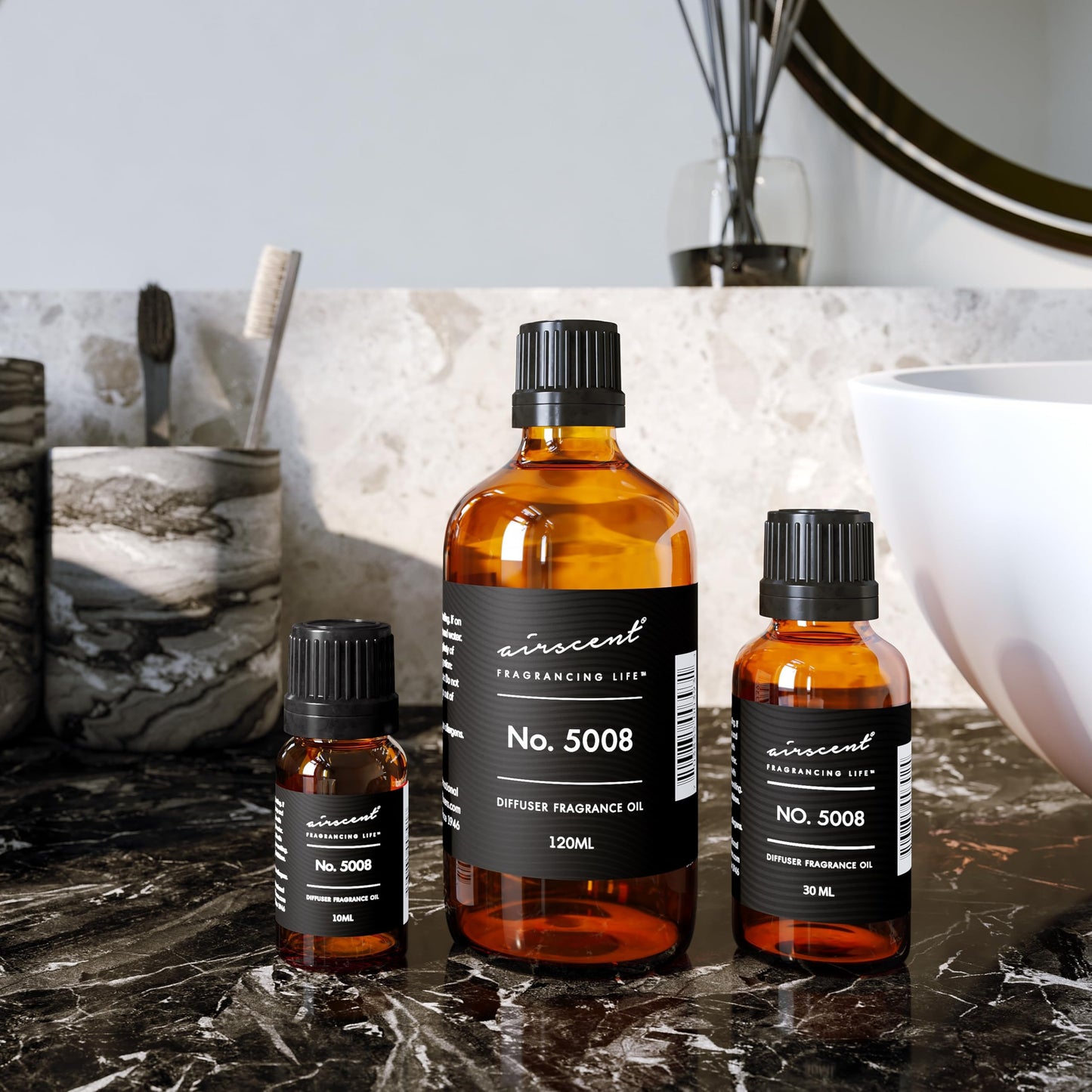 AirScent Tobacco Vanille Inspired Diffuser Oil - No. 5008 Perfume Dupe | 10 ml