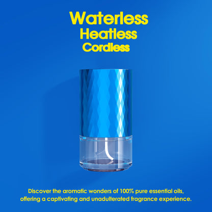Airversa Waterless Diffuser AN5 Blue - 100ml Battery-Operated Aromatherapy Nebulizer