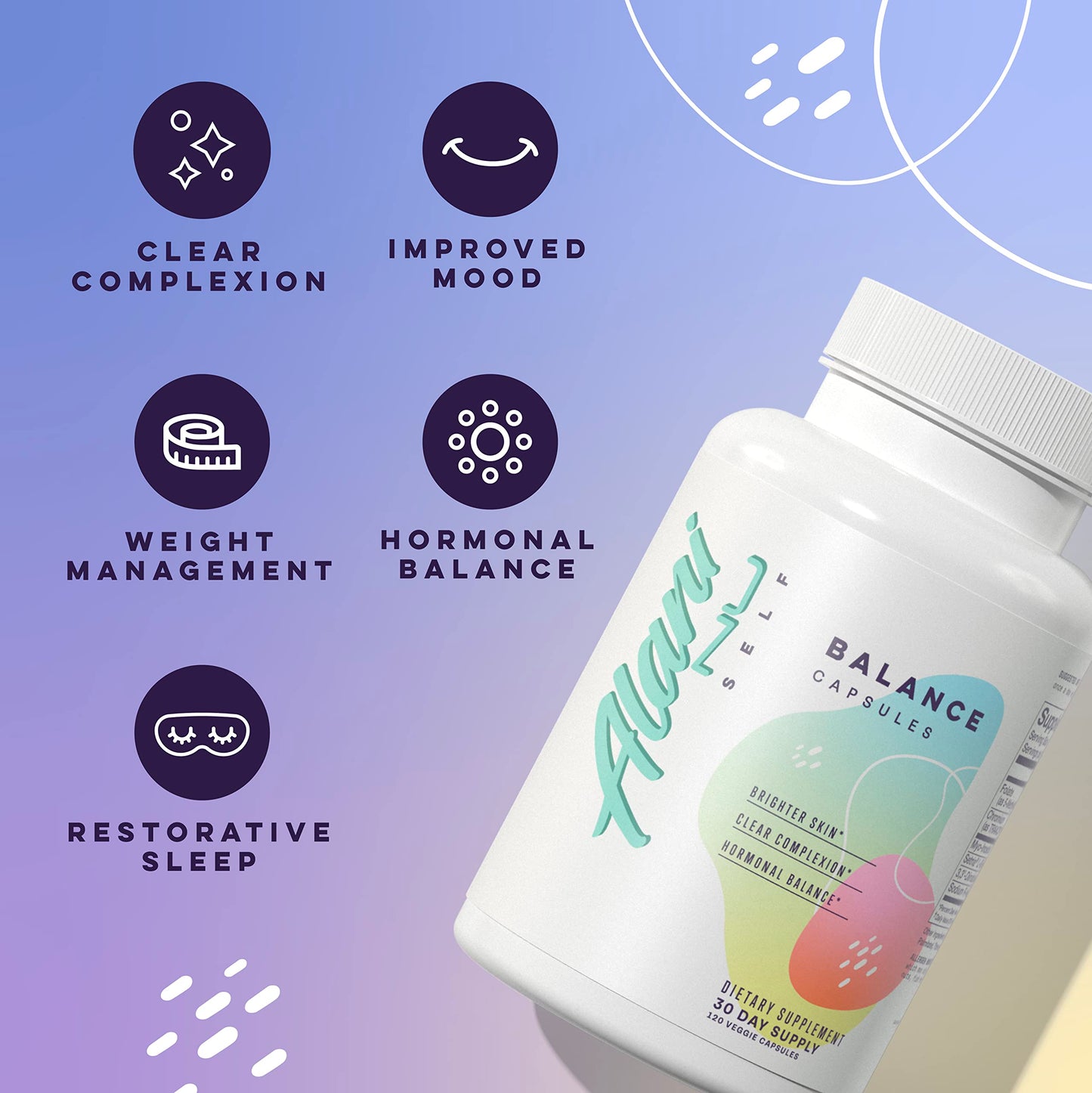 Alani Nu Hormonal Balance, Weight Management & Skin Support | 120 Capsules
