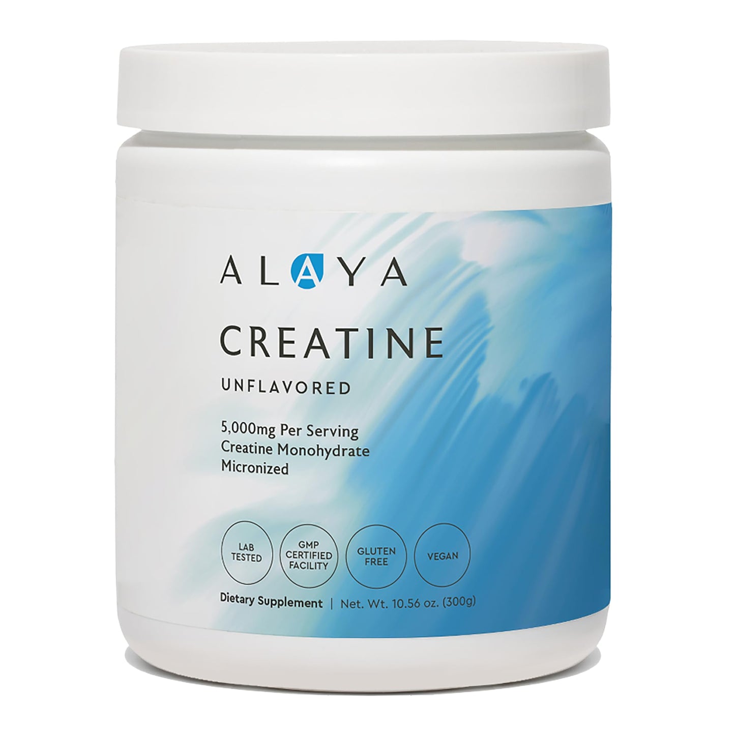 Alaya Naturals Micronized Creatine Monohydrate Powder – Flavorless, Vegan & Non-GMO (5 g)