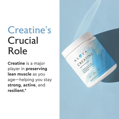 Alaya Naturals Micronized Creatine Monohydrate Powder – Flavorless, Vegan & Non-GMO (5 g)