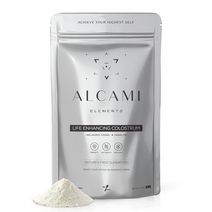 Alcami Elements New Zealand Grass-Fed Colostrum Powder – Immune Support & Gut Health
