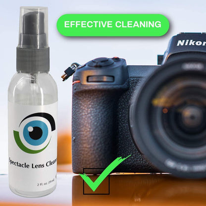 Leader Liquid Lens Cleaner 29.5 ml – Alcohol-Free Cleaning Solution for Eyeglasses & Cameras | Sports World Vision