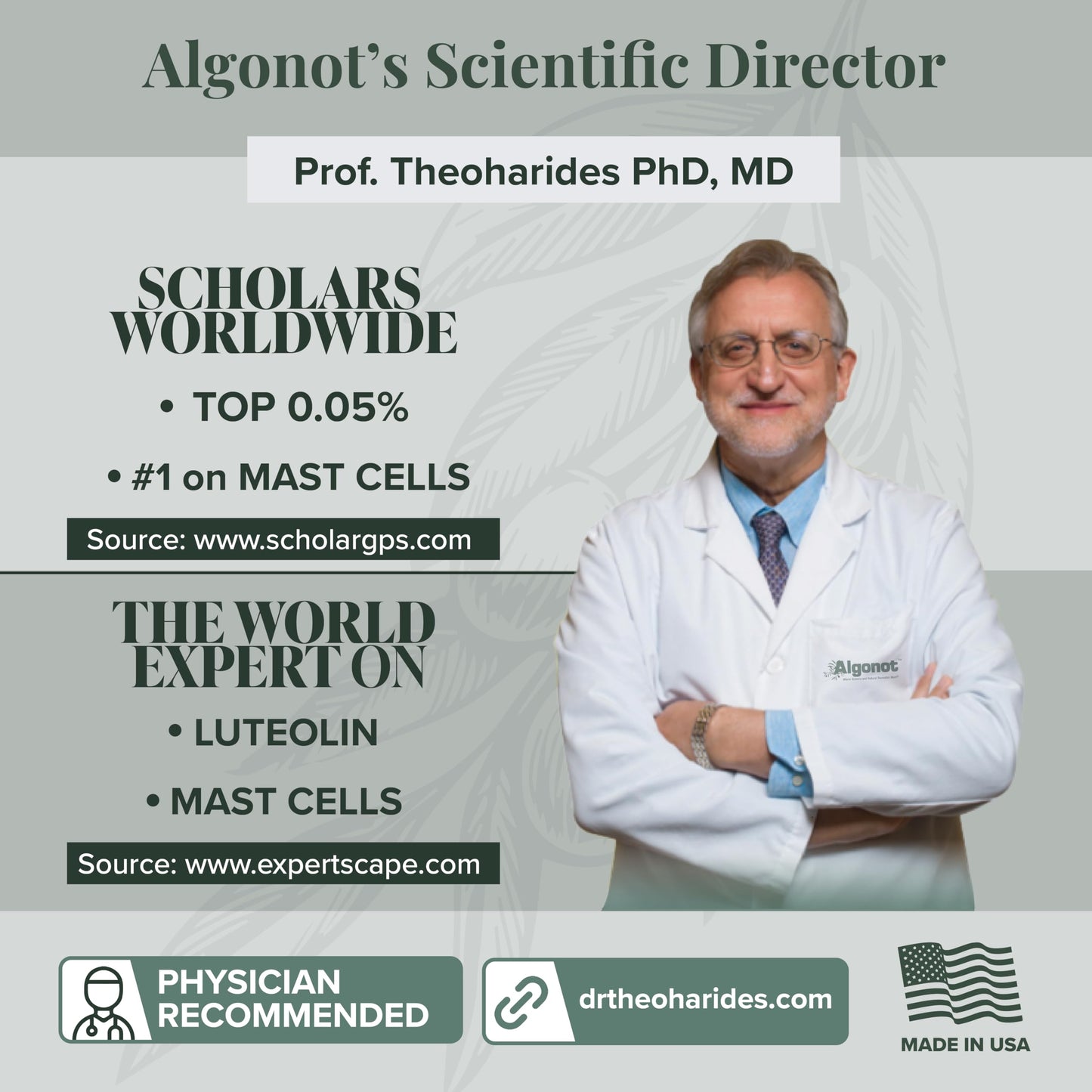 CystoProtek 1 Pack by Algonot – Patented Formula for Bladder Health