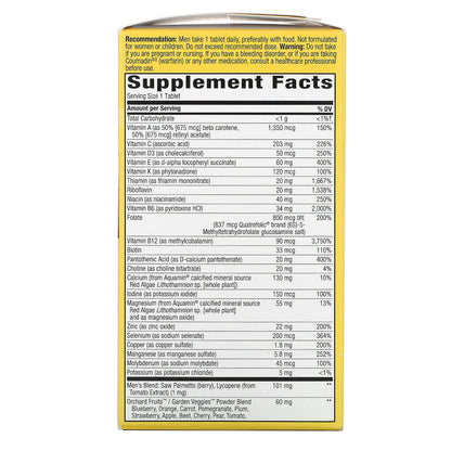 Alive! Once Daily Men's 50+ Ultra Potency Multivitamin – 60 Tablets | Nature's Way
