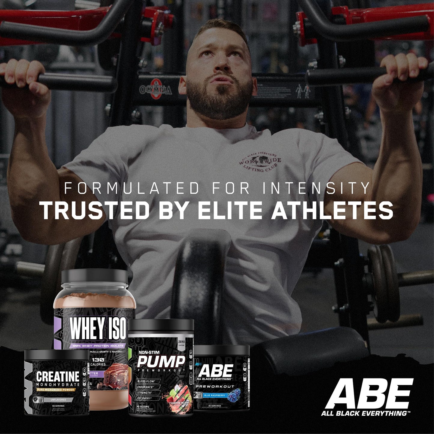 All Black Everything Creatine Monohydrate – 60 Servings (Blue Razz) – Gluten-Free & Keto Friendly
