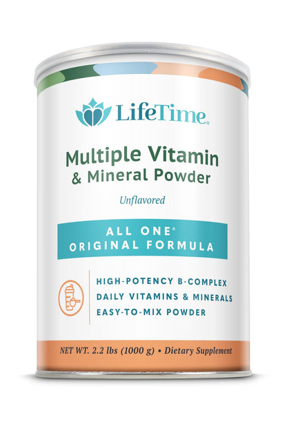 ALL ONE Multivitamin Powder – Original Formula, Once Daily, 8g Protein, 66 Servings