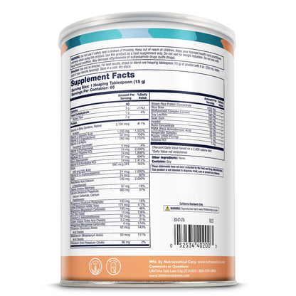 ALL ONE Lifetime Rice Base Multivitamin & Mineral Powder – Once Daily, 66 Servings, Vegan & Gluten-Free