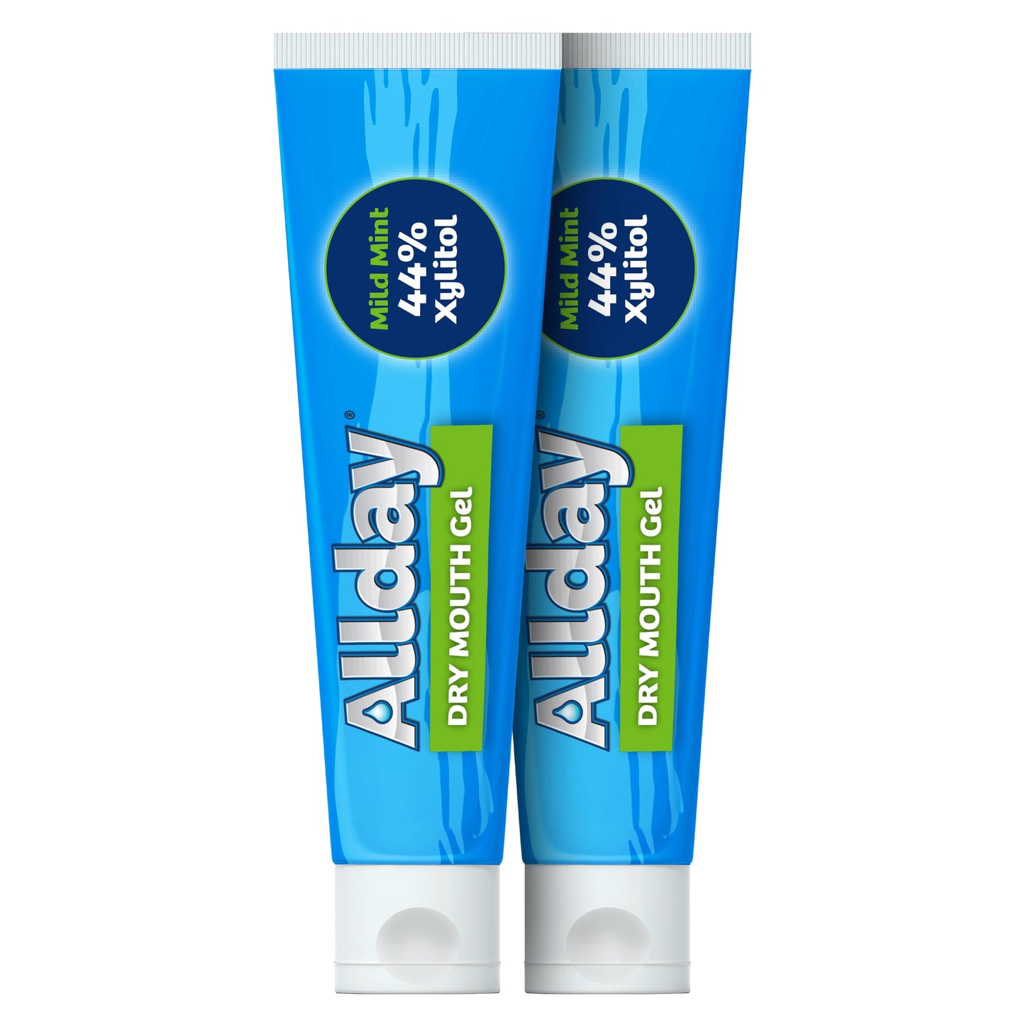 Allday Dry Mouth Gel – Max Strength Xylitol, Non-Acidic, 2 Tubes