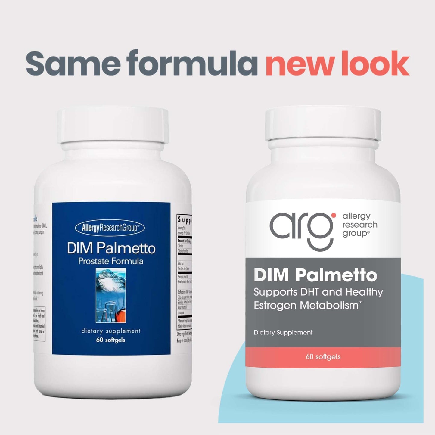 Allergy Research Group DIM Palmetto Prostate Support Softgels 60 Count