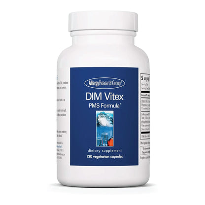 Allergy Research Group DIM Vitex Supplement – Hormone Balance & PMS Support, Soy-Free Vegetarian Capsules (120 Count)