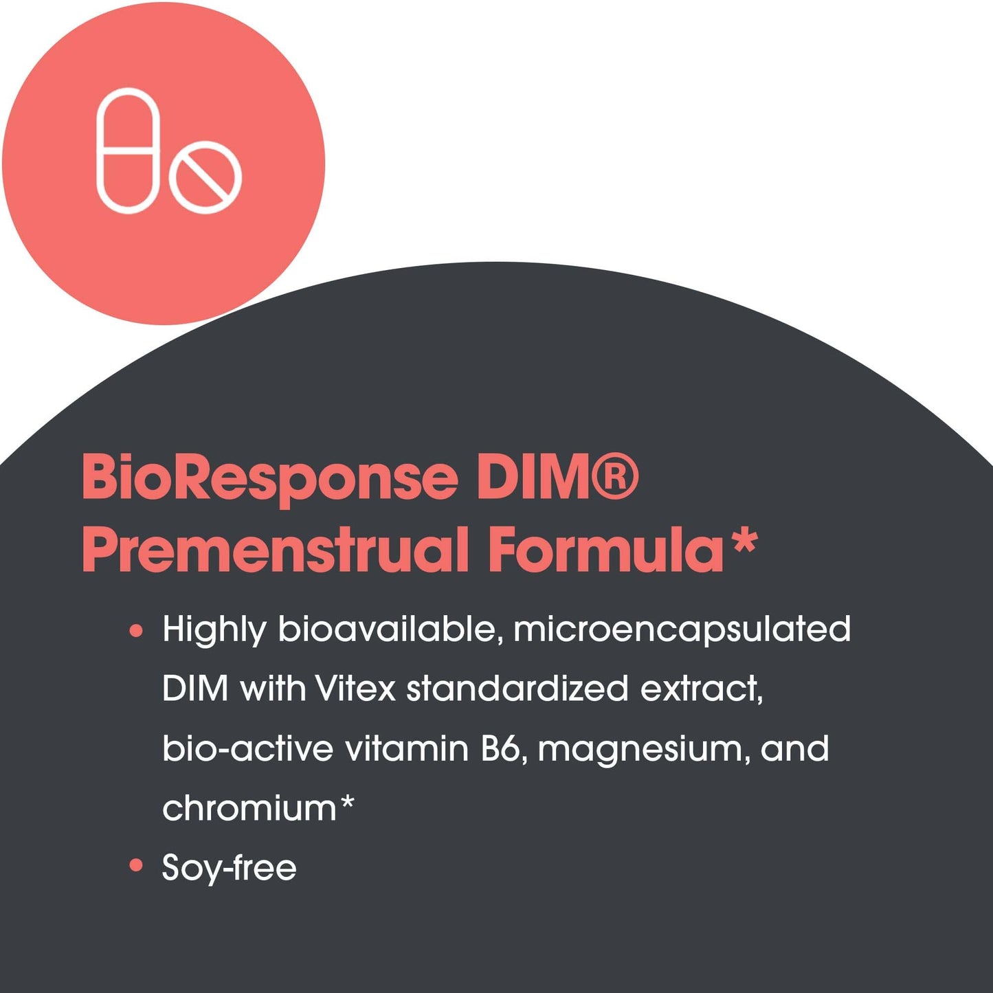 Allergy Research Group DIM Vitex Supplement – Hormone Balance & PMS Support, Soy-Free Vegetarian Capsules (120 Count)