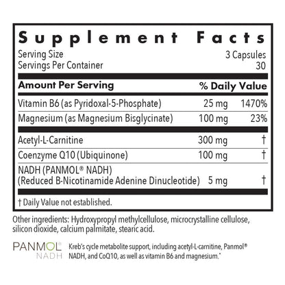 Allergy Research Group Mitochondrial Cofactors — 90 Vegetarian Capsules
