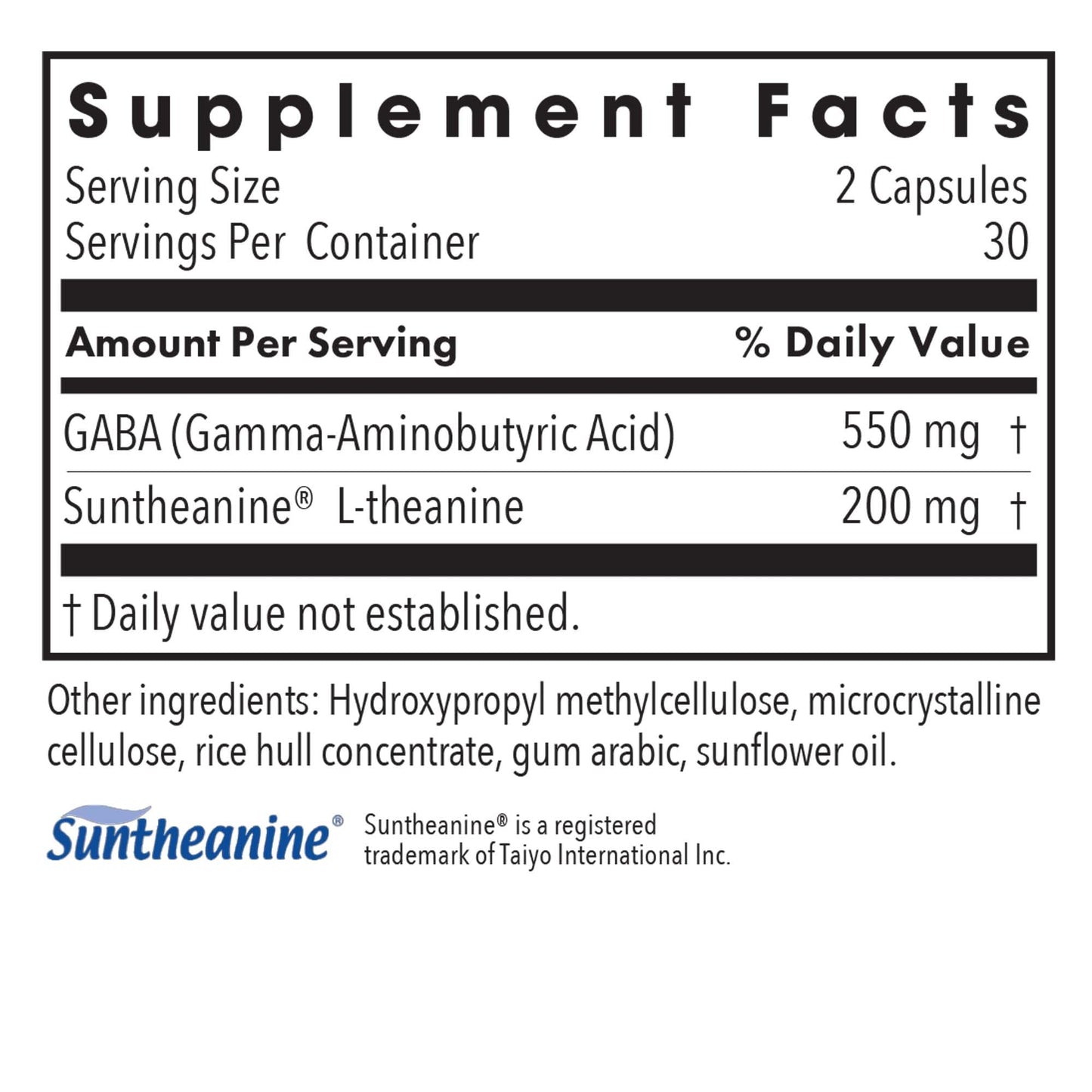 Allergy Research Group Zen: GABA + L-Theanine Calm Support for Day & Night — 60 Vegetarian Capsules